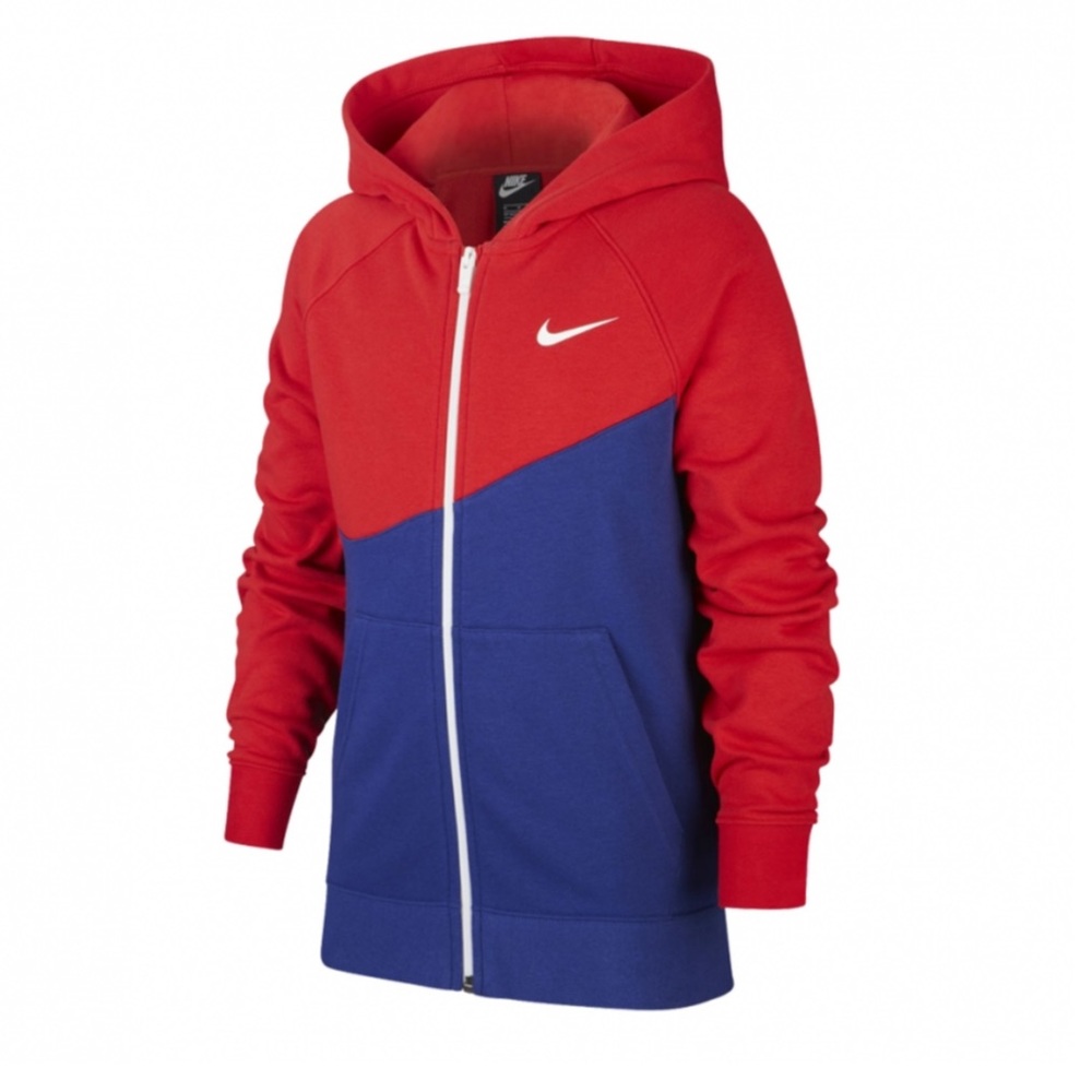 Nike Swoosh Big Kids Zip Up Hoodie
